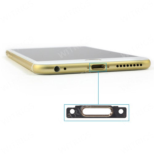 OEM Charging Port Bracket for iPhone 6 Gold