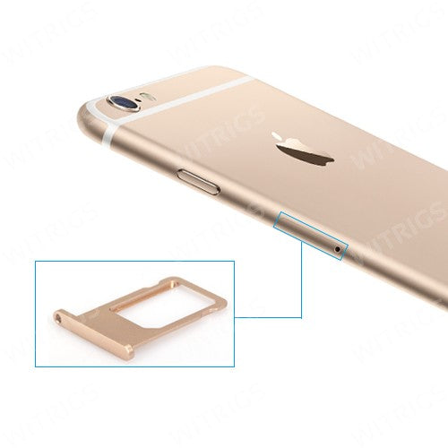 OEM SIM Card Tray for iPhone Gold