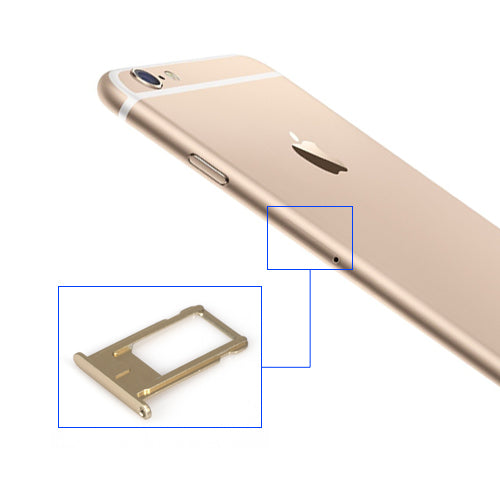OEM SIM Card Tray for iPhone Plus Gold