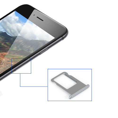 OEM SIM Card Tray for iPhone Plus Space Gray