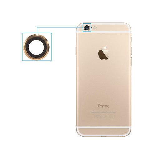 OEM Camera Lens for iPhone 6 Gold