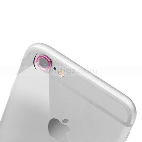 Camera Lens  Metal Protective Ring for iPhone 6 Plus Silver