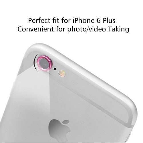 Camera Lens  Metal Protective Ring for iPhone 6 Plus Silver