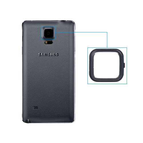 OEM Camera Lens Ring for Samsung Galaxy Note 4 Black