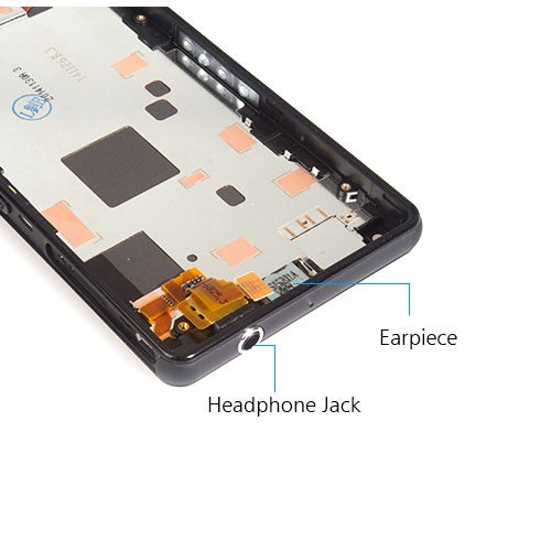 OEM LCD Screen Assembly Replacement for Sony Xperia Z3 Compact Black