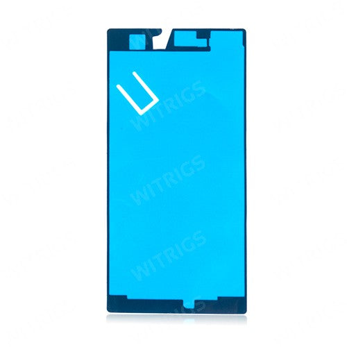 Custom LCD Supporting Frame Sticker for Sony Xperia Z1S