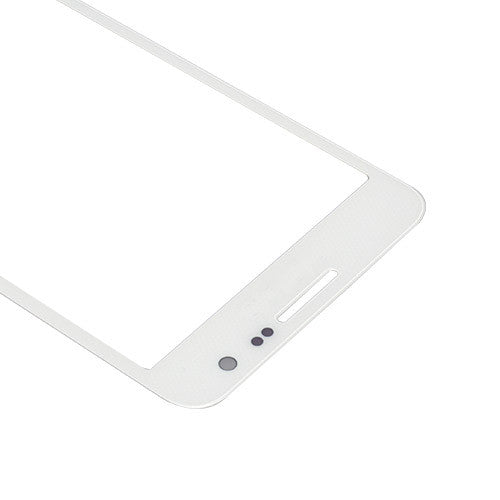 OEM Front Glass for Samsung Galaxy Alpha White