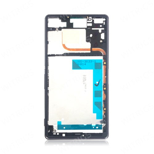 OEM Middle Housing for Sony Xperia Z3 Dual Black