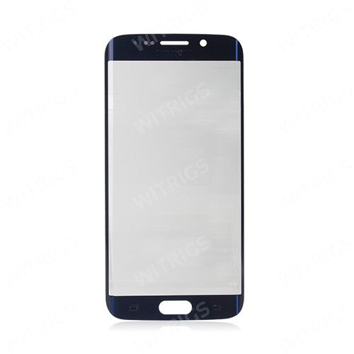 OEM Front Glass for Samsung Galaxy S6 Edge Blue