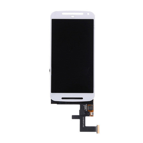 OEM LCD with Digitizer Replacement for Motorola Moto G2 White