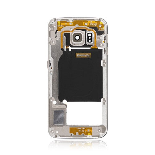 OEM Middle Housing Assembly for Samsung Galaxy S6 Edge Gold