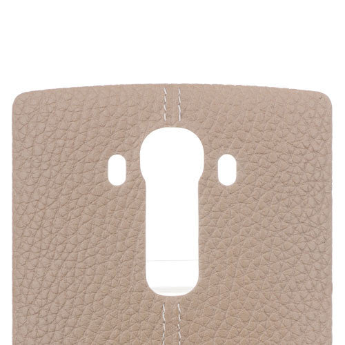 OEM Leather Back Cover for LG G4 Khaki