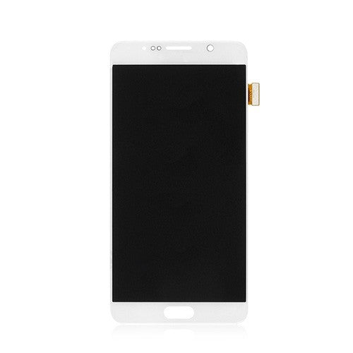 OEM LCD Screen with Digitizer Replacement for Samsung Galaxy Note 5 White