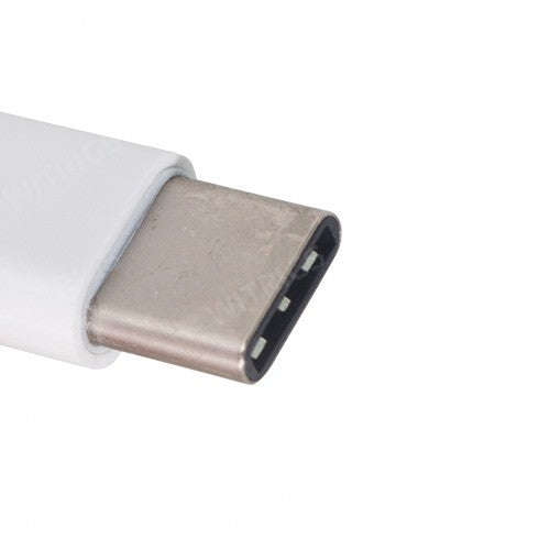 Plastic USB Type-C to Micro USB Adapter for OnePlus Two White