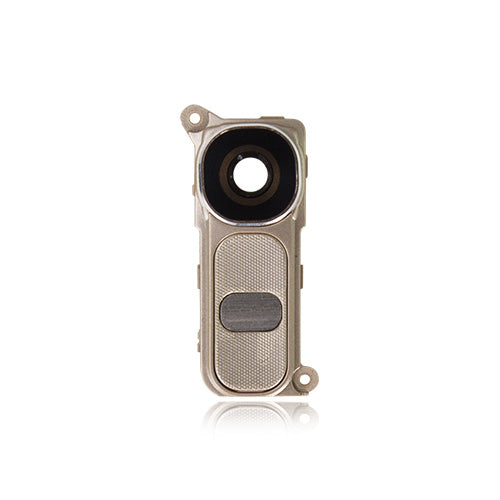 Custom Camera Lens + Power Button + Volume Button for LG G4 Gold