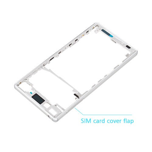 OEM Middle Frame for Sony Xperia Z5 White