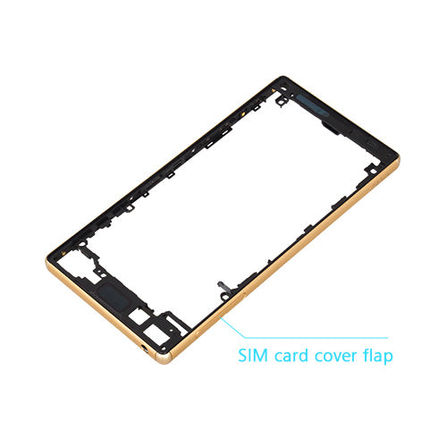 OEM Middle Frame for Sony Xperia Z5 Gold