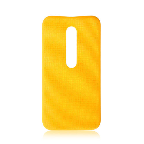 OEM Back Cover for Motorola Moto G3 Yellow