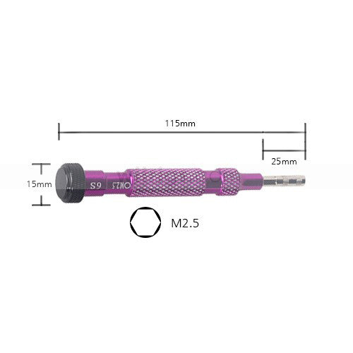 2.5mm Screwdriver for iPhone 6/6S Medium Plate Purple