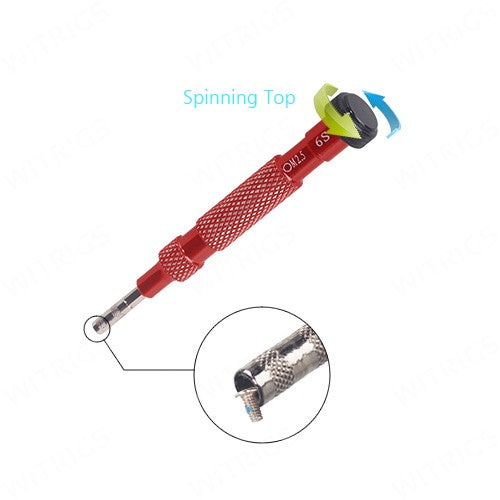 2.5mm Screwdriver for iPhone 6/6S Medium Plate Red