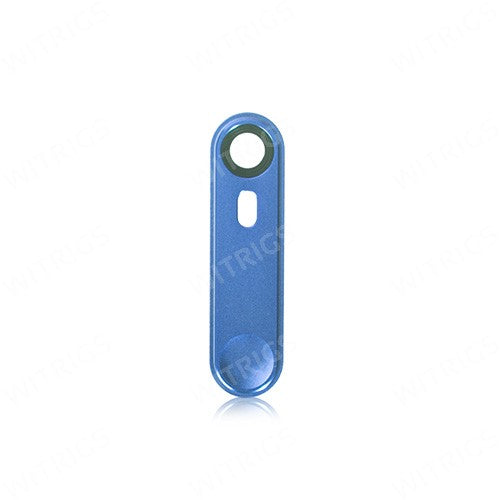 OEM Camera + Flashlight Cover for Motorola Moto X Style Blue