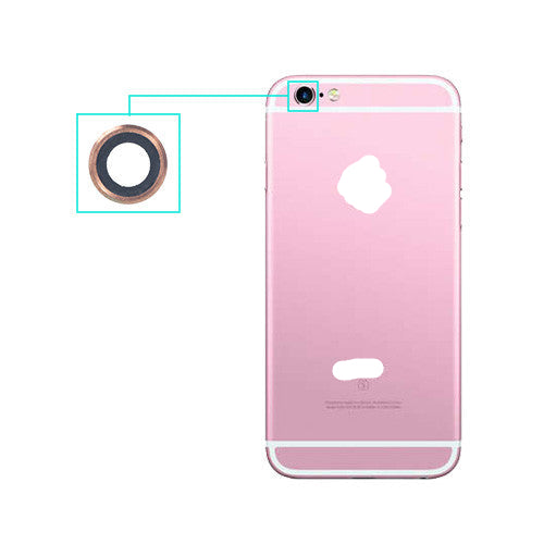 OEM Camera Lens for iPhone 6S Rose Gold