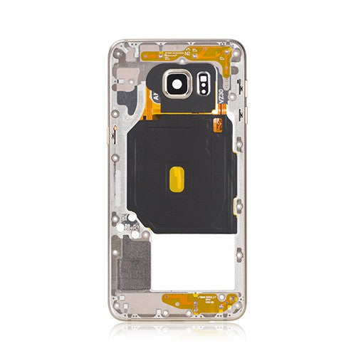 OEM Middle Housing Assembly for Samsung Galaxy S6 Edge Plus Gold
