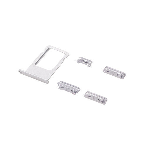 OEM Side Button Set for iPhone 6S Plus Silver
