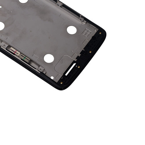 OEM LCD Supporting Frame for Motorola Moto X Play Black