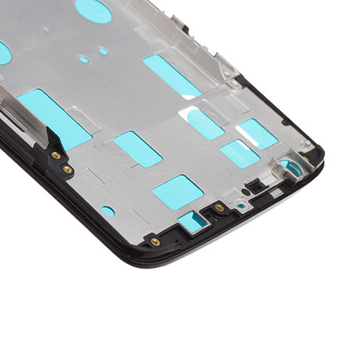 OEM LCD Supporting Frame for Motorola Moto X Play Black