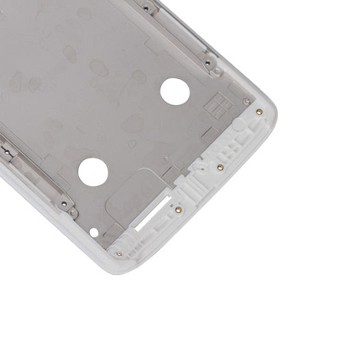 OEM LCD Supporting Frame for Motorola Moto X Play White