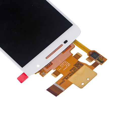OEM LCD Screen with Digitizer Replacement for Motorola Moto X Play White