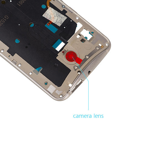 OEM Middle Frame for Motorola Moto X Style Gold