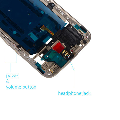 OEM Middle Frame for Motorola Moto X Style Gold