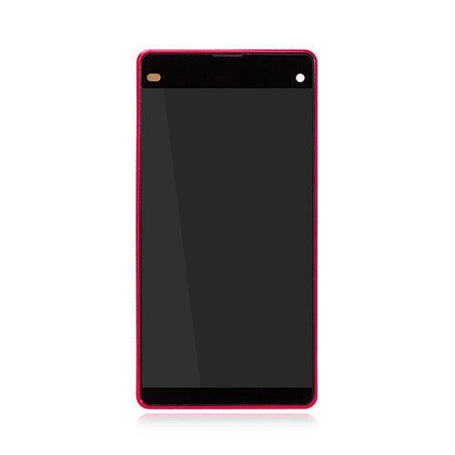OEM LCD Screen Assembly Replacement for Sony Xperia Z1 Compact Pink