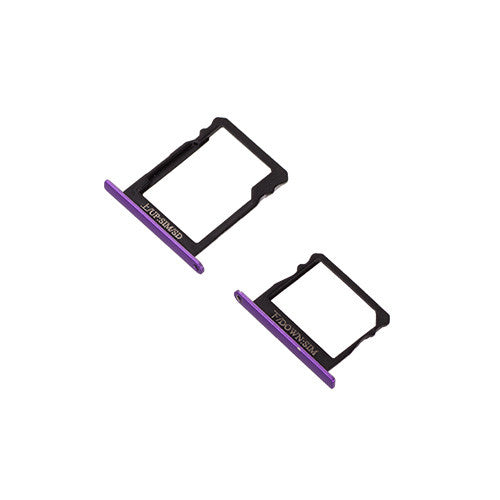 OEM SIM & SD Card Tray for Huawei P8 Purple