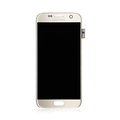 OEM LCD with Digitizer Replacement for Samsung Galaxy S7 Gold