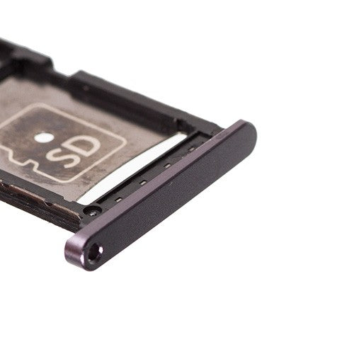OEM SIM Card & SD Card Tray for Motorola Droid Turbo 2 Black