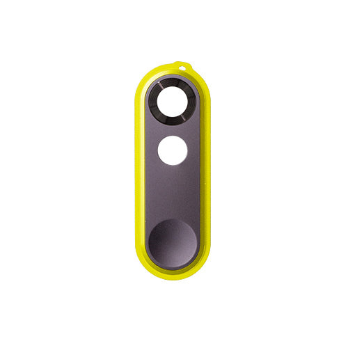 OEM Camera + Flashlight Cover for Motorola Droid Turbo 2 XT1585 Lemon Lime