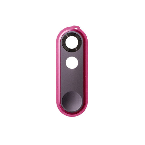OEM Camera + Flashlight Cover for Motorola Droid Turbo 2 XT1585 Pink