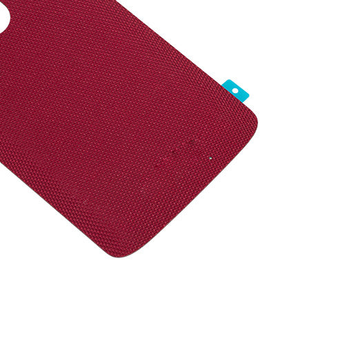 OEM Back Cover for Motorola Droid Turbo 2 XT1585 Ballistic Nylon Crimson