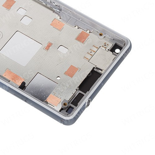 Custom LCD Screen Assembly Replacement for Sony Xperia Z3 Compact White