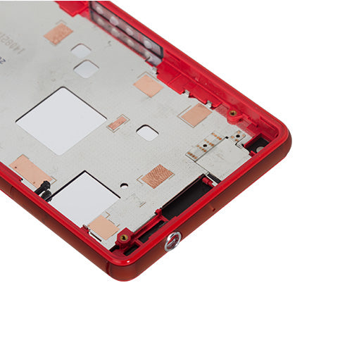 Custom LCD Screen Assembly Replacement for Sony Xperia Z3 Compact Red