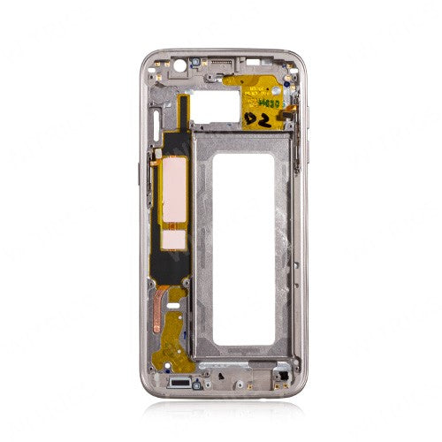 OEM Middle Frame for Samsung Galaxy S7 Edge Gold