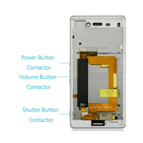 OEM LCD Screen Assembly Replacement for Sony Xperia M4 Aqua White