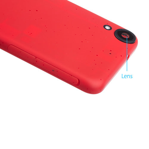 OEM Back Cover for HTC Desire 530 Reddish Orange