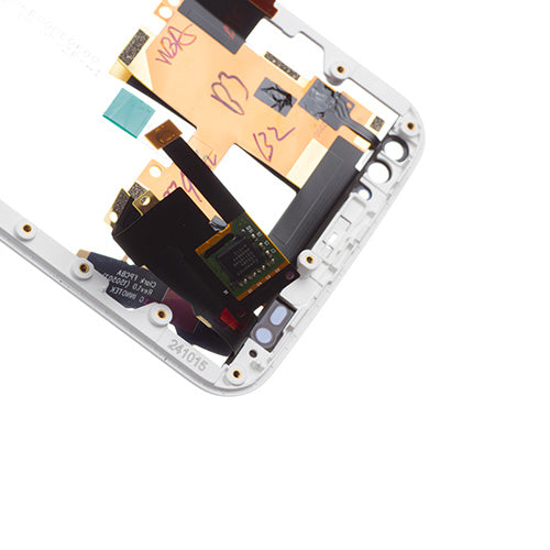 OEM LCD Screen Assembly Replacement for Motorola Moto X Style White