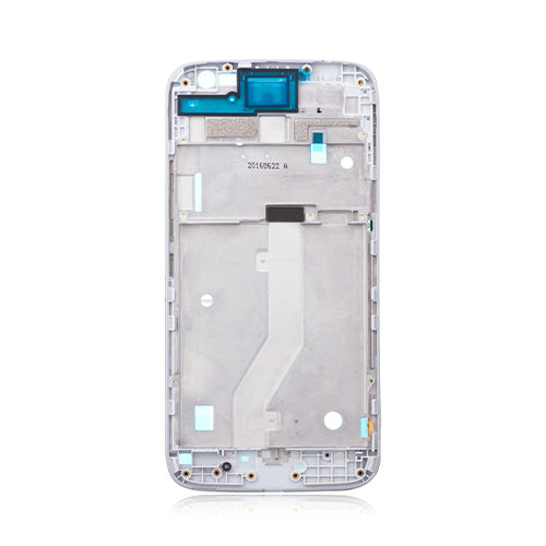 OEM LCD Supporting Frame for Motorola Moto G4 Play White