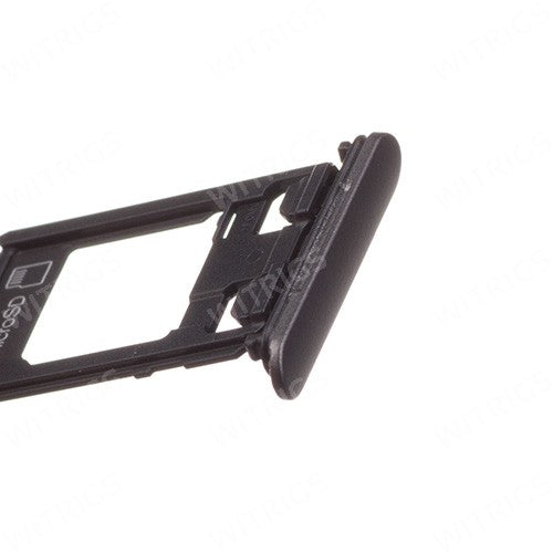 OEM SIM & SD Card Tray for Sony Xperia X Graphite Black