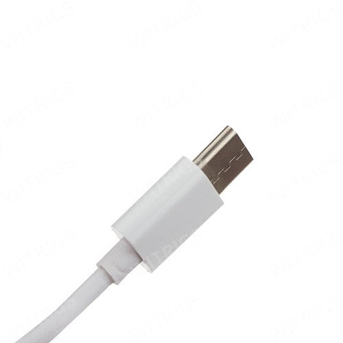 USB Type-C to 3.5mm Earphone Audio Adapter White